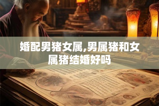 婚配男猪女属,男属猪和女属猪结婚好吗