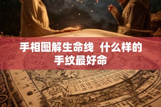 手相图解生命线  什么样的手纹最好命