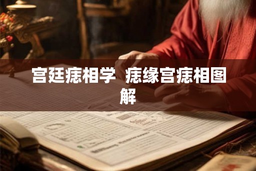 宫廷痣相学  痣缘宫痣相图解