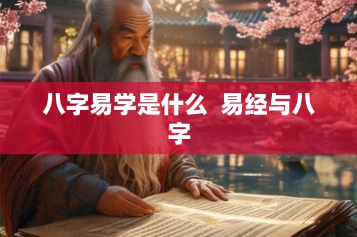 八字易学是什么 易经与八字 八字易学是什么 易经与八字