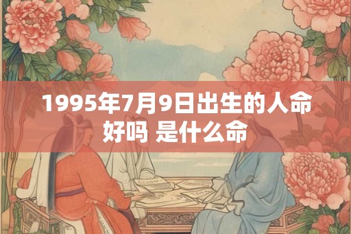 1995年7月9日出生的人命好吗 是什么命 1995年7月9日出生的人命好吗 是什么命