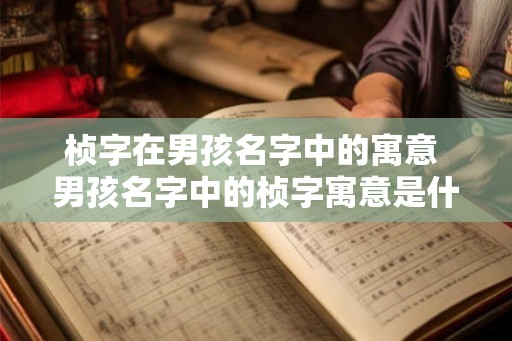 桢字在男孩名字中的寓意 男孩名字中的桢字寓意是什么