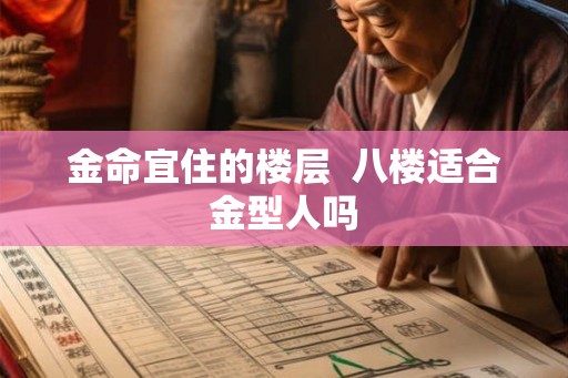 金命宜住的楼层  八楼适合金型人吗