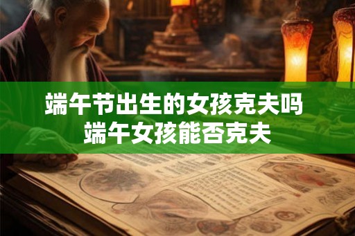 端午节出生的女孩克夫吗 端午女孩能否克夫