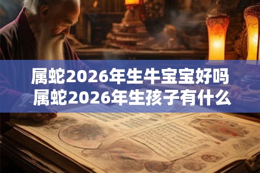 属蛇2026年生牛宝宝好吗 属蛇2026年生孩子有什么影响
