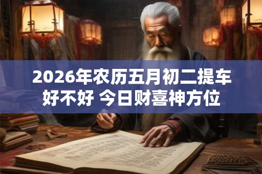 2026年农历五月初二提车好不好 今日财喜神方位