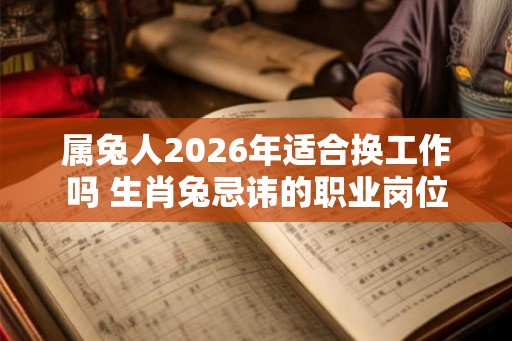 属兔人2026年适合换工作吗 生肖兔忌讳的职业岗位 属兔人2026年适合换工作吗 生肖兔忌讳的职业岗位