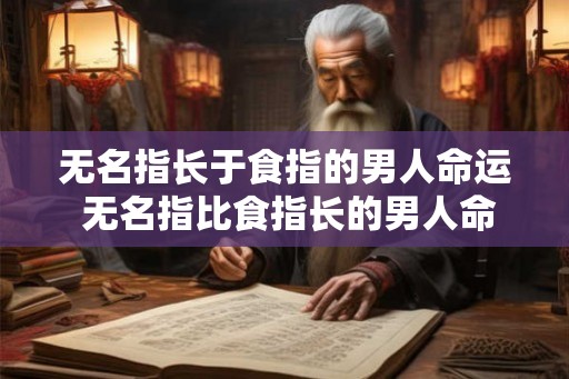 无名指长于食指的男人命运 无名指比食指长的男人命运如何