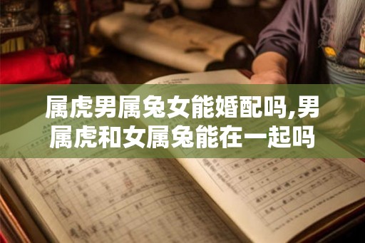 属虎男属兔女能婚配吗,男属虎和女属兔能在一起吗