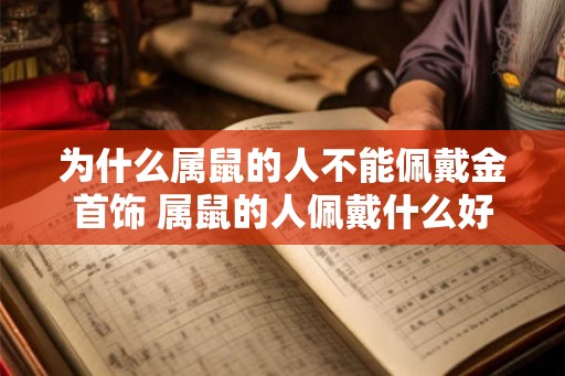 为什么属鼠的人不能佩戴金首饰 属鼠的人佩戴什么好