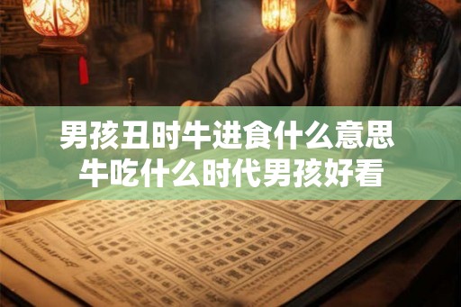 男孩丑时牛进食什么意思 牛吃什么时代男孩好看 男孩丑时牛进食什么意思 牛吃什么时代男孩好看