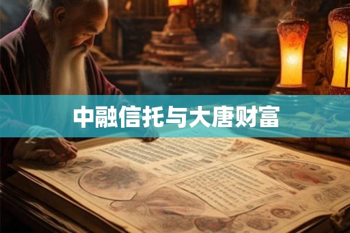 中融信托与大唐财富