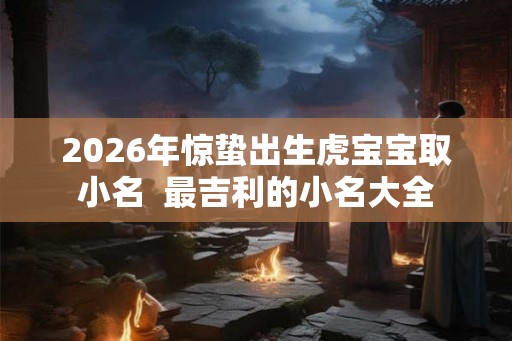 2026年惊蛰出生虎宝宝取小名 最吉利的小名大全 2026年惊蛰出生虎宝宝取小名 最吉利的小名大全