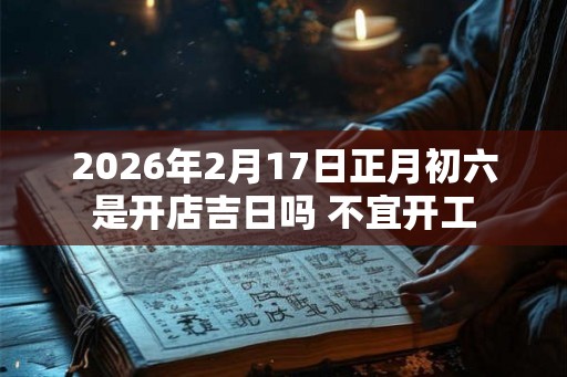 2026年2月17日正月初六是开店吉日吗 不宜开工