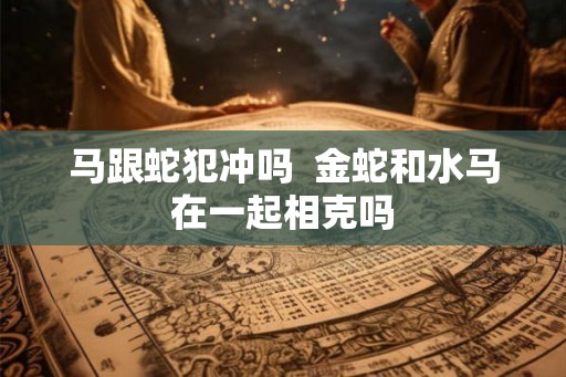 马跟蛇犯冲吗 金蛇和水马在一起相克吗 马跟蛇犯冲吗 金蛇和水马在一起相克吗