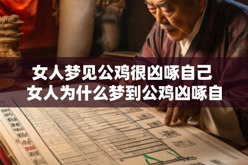 女人梦见公鸡很凶啄自己 女人为什么梦到公鸡凶啄自己