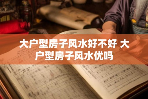 大户型房子风水好不好 大户型房子风水优吗