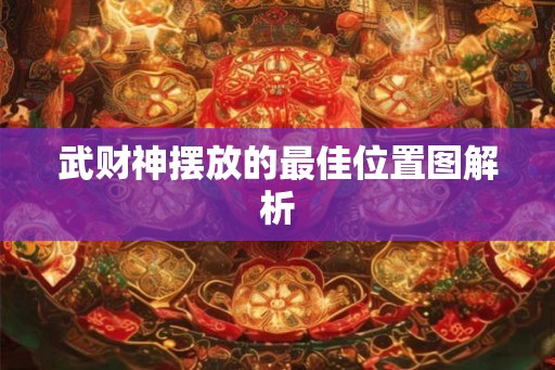 武财神摆放的最佳位置图解析 武财神摆放的最佳位置图解析