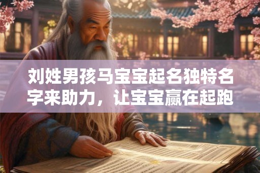 刘姓男孩马宝宝起名独特名字来助力，让宝宝赢在起跑线