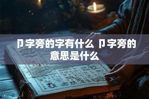 卩字旁的字有什么 卩字旁的意思是什么 卩字旁的字有什么 卩字旁的意思是什么