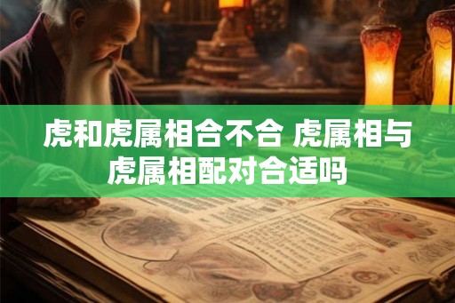 虎和虎属相合不合 虎属相与虎属相配对合适吗
