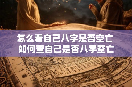 怎么看自己八字是否空亡 如何查自己是否八字空亡 怎么看自己八字是否空亡 如何查自己是否八字空亡