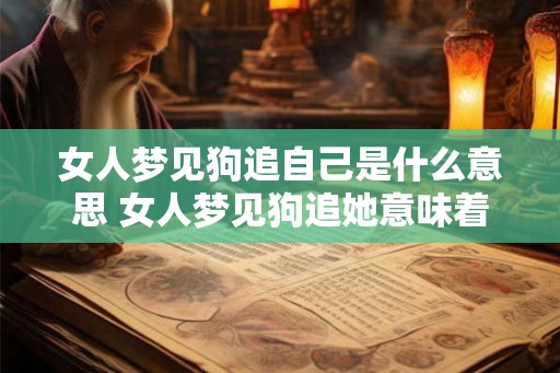 女人梦见狗追自己是什么意思 女人梦见狗追她意味着什么