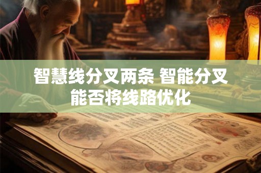 智慧线分叉两条 智能分叉能否将线路优化 智慧线分叉两条 智能分叉能否将线路优化
