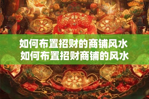 如何布置招财的商铺风水 如何布置招财商铺的风水
