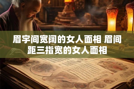 眉宇间宽阔的女人面相 眉间距三指宽的女人面相 眉宇间宽阔的女人面相 眉间距三指宽的女人面相