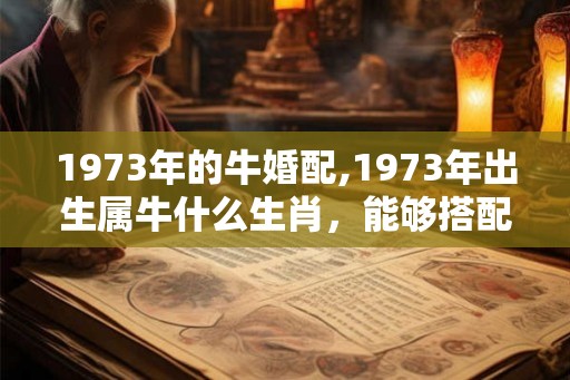 1973年的牛婚配,1973年出生属牛什么生肖，能够搭配