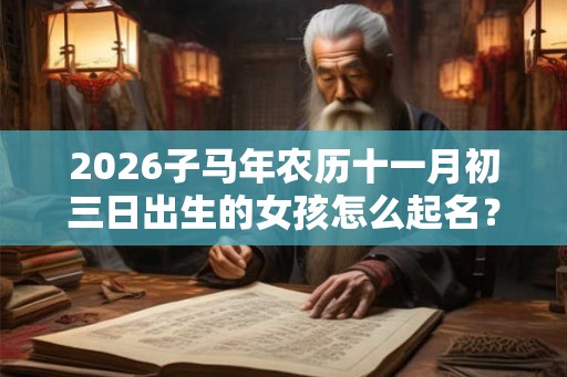 2026子马年农历十一月初三日出生的女孩怎么起名？