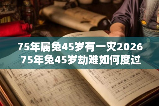 75年属兔45岁有一灾2026 75年兔45岁劫难如何度过 75年属兔45岁有一灾2026 75年兔45岁劫难如何度过