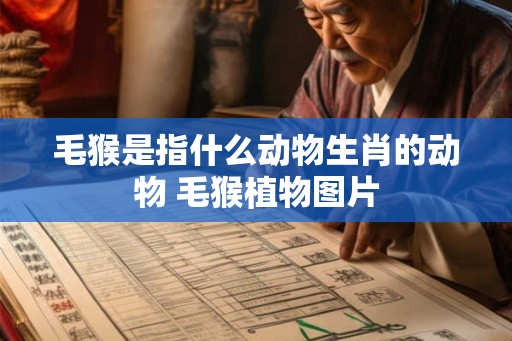 毛猴是指什么动物生肖的动物 毛猴植物图片