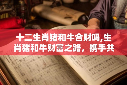 十二生肖猪和牛合财吗,生肖猪和牛财富之路，携手共进