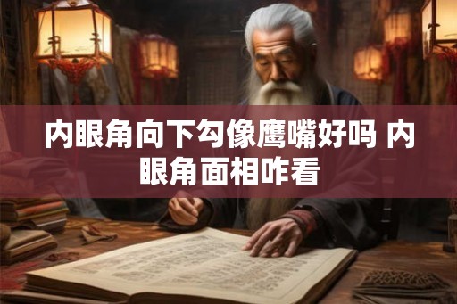 内眼角向下勾像鹰嘴好吗 内眼角面相咋看