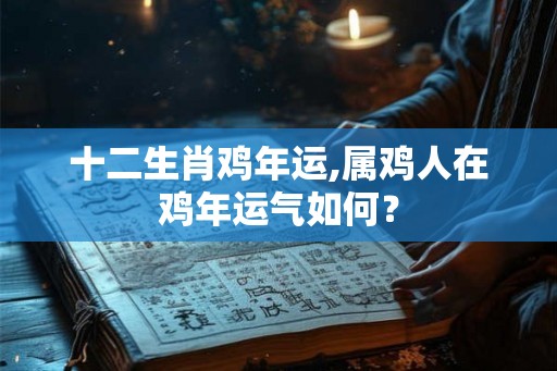 十二生肖鸡年运,属鸡人在鸡年运气如何？
