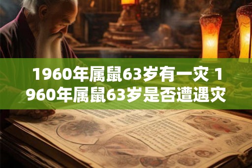 1960年属鼠63岁有一灾 1960年属鼠63岁是否遭遇灾难