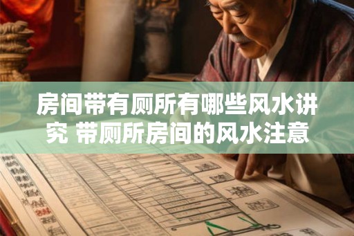 房间带有厕所有哪些风水讲究 带厕所房间的风水注意事项