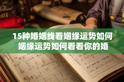 15种婚姻线看姻缘运势如何 姻缘运势如何看看你的婚姻线