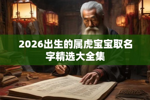 2026出生的属虎宝宝取名字精选大全集