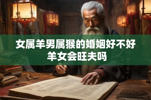 女属羊男属猴的婚姻好不好 羊女会旺夫吗