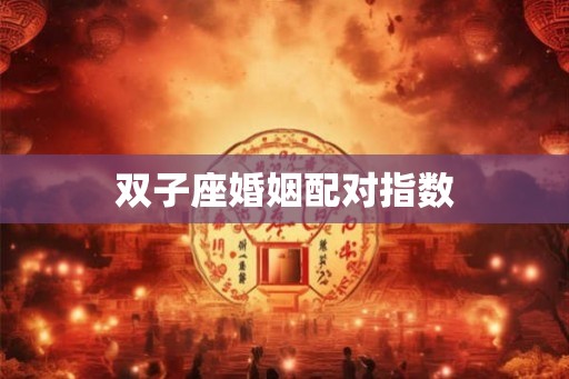 双子座婚姻配对指数