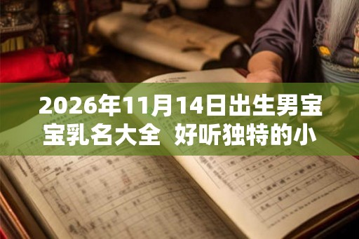 2026年11月14日出生男宝宝乳名大全  好听独特的小名