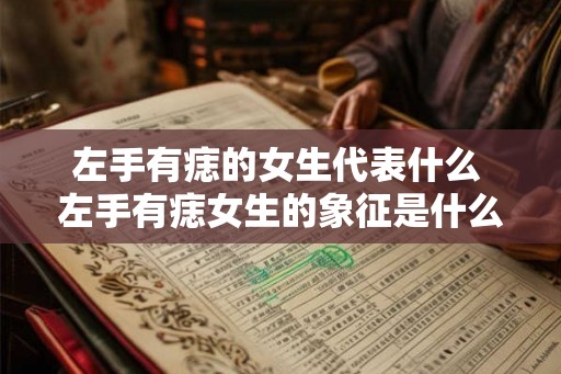 左手有痣的女生代表什么 左手有痣女生的象征是什么