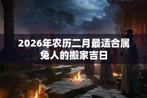 2026年农历二月最适合属兔人的搬家吉日