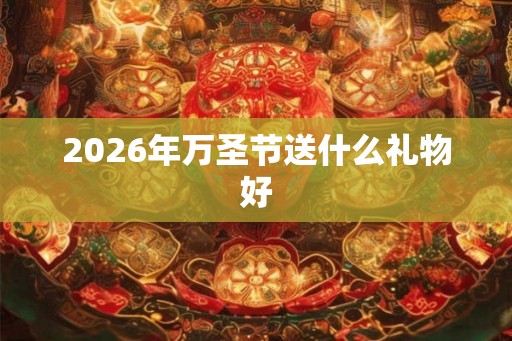 2026年万圣节送什么礼物好 2026年万圣节送什么礼物好