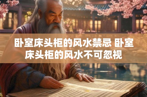 卧室床头柜的风水禁忌 卧室床头柜的风水不可忽视 卧室床头柜的风水禁忌 卧室床头柜的风水不可忽视