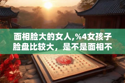 面相脸大的女人,%4女孩子脸盘比较大,是不是面相不好? 面相脸大的女人,%4女孩子脸盘比较大,是不是面相不好?