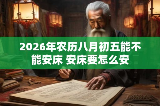 2026年农历八月初五能不能安床 安床要怎么安